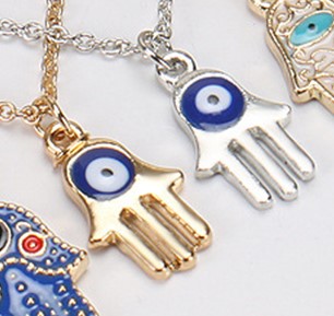 Turquoise Evil Eye Pendant A020